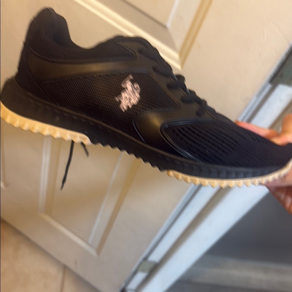 Polo by Ralph Lauren Black Sneakers